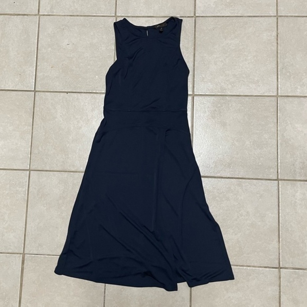 BCBGMAXAZRIA Daniella Navy Dress